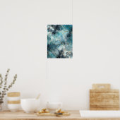 Poster Encre alcoolique bleue (Cuisine)
