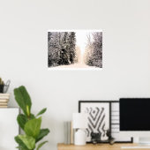 POSTER ENCRE HIVER (Bureau à domicile)