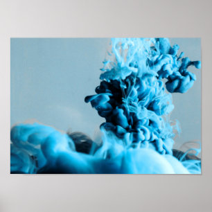 Poster Encre liquide de la série 2 de l'eau