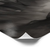 Poster Encre sur papier Paysage (Coin)