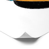 Poster encre Tarot bouddha (Coin)