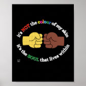 poster "END RACISM" (Voorkant)