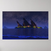 Poster Endless Blue (Starlight) (Devant)