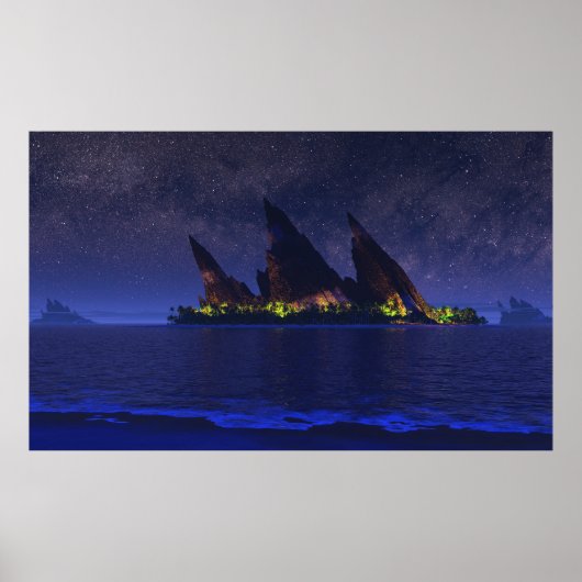 Poster Endless Blue (Starlight) (Devant)