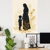 Poster Endless Embrace – Mother and Child IV (Bureau à domicile)