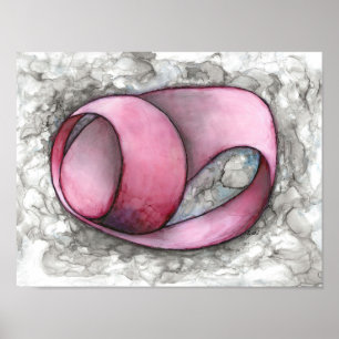 Poster Endless Mobius Strip Print
