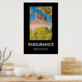 POSTER ENDURANCE (Cuisine)