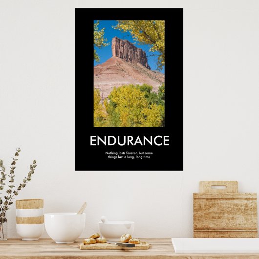 POSTER ENDURANCE (Cuisine)