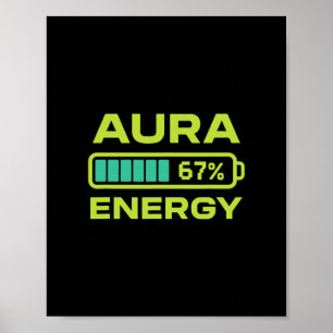 Poster Énergie Aura 67 Pour Cent Meme Six Sept Agricultur