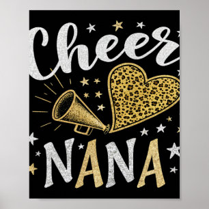 Poster Énergie Cheer Nana pour la grand-mère qui aime Che