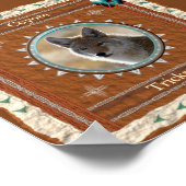 Poster Énergie de Coyote Trickster (Coin)