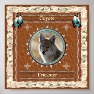 Poster Énergie de Coyote Trickster