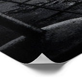 Poster Énergie en noir et blanc (Coin)