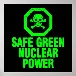Poster Énergie nucléaire verte et sûre