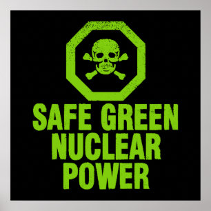 Poster Énergie nucléaire verte et sûre