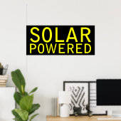 Poster énergie solaire (Bureau à domicile)
