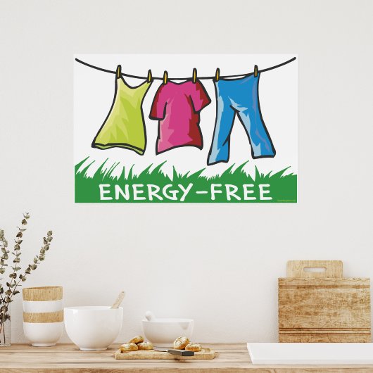 Poster Energy Free (Cuisine)