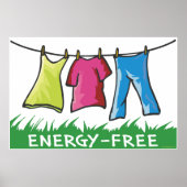 Poster Energy Free (Devant)