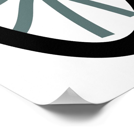 Poster Enfant à vélo (Coin)