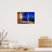 Poster Enfant ange "OPPOSÉ ATTRACT" (Cuisine)