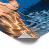 Poster Enfant asiatique autistique garçon avec annulation (Coin)