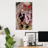 Poster Enfant avec une glace (Bureau à domicile)