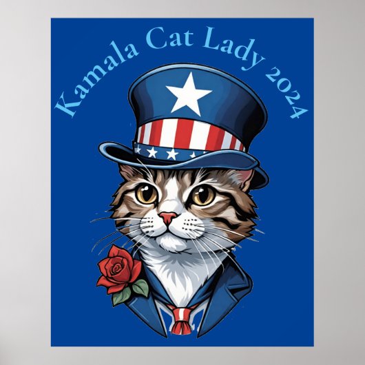 Poster Enfant Chat Lady 2024 Thunder_Cove (Devant)