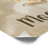 Poster Enfant d'aigle dormant sur Lune (Coin)