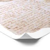 Poster Enfant dans le ventre, Léonard de Vinci (Coin)