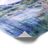 Poster Enfant Hassam-Femme lecture (Coin)