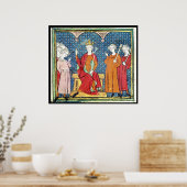 Poster Enfant II, Roi mérovingien d'Austrasia (Cuisine)