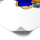 Poster Enfant jouant à Ball (Coin)