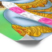 Poster Enfant Krishna (Coin)