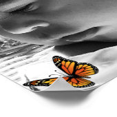 Poster Enfant papillon (Coin)