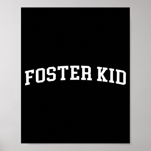 Poster Enfant placé (Devant)