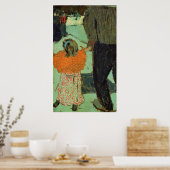 Poster Enfant portant une écharpe rouge, c. 1891 (Cuisine)