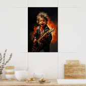 Poster Enfant rock and roll (Cuisine)