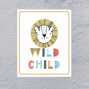 Poster Enfant Sauvage Scandia Lion