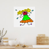 Poster enfant tantrum (Cuisine)