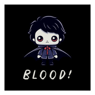 Poster Enfant Vampire