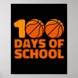 Poster Enfants 100 Jours D'École Bysketbyll 100ème Jour D