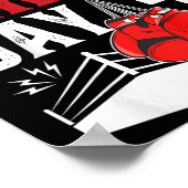 Poster Enfants 1er Anniversaire Boy 1 An Boxer Anniversai (Coin)