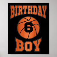 Enfants 6 ans Garçon 6e anniversaire Bysketbyll Th