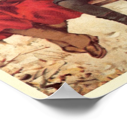 Poster Enfants à coudre (Coin)