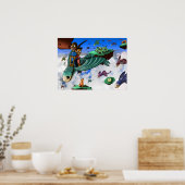 Poster Enfants afro-américains (Cuisine)