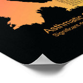 Poster Enfants asthmatiques sous garde chiropratique (Coin)