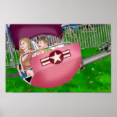 Poster Enfants au carnaval de Whimsical Art (Devant)