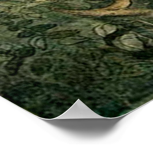 Poster Enfants au printemps par Ruth Hallock (Coin)