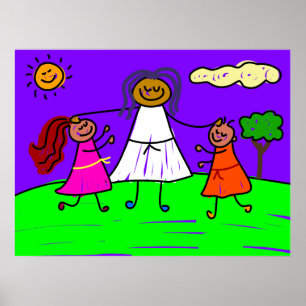 Poster Enfants bénis