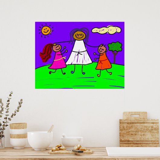 Poster Enfants bénis (Cuisine)